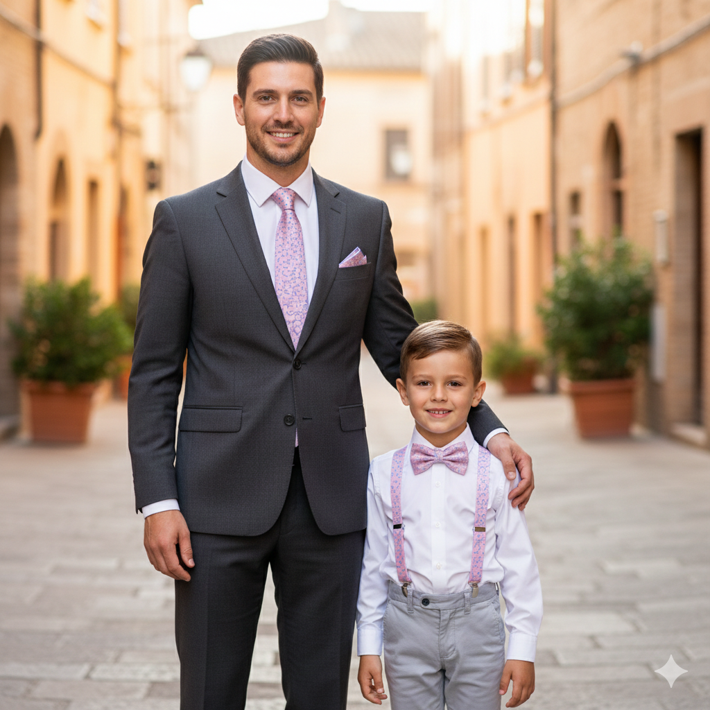 Corbata libelulas rosa - Imagen 4