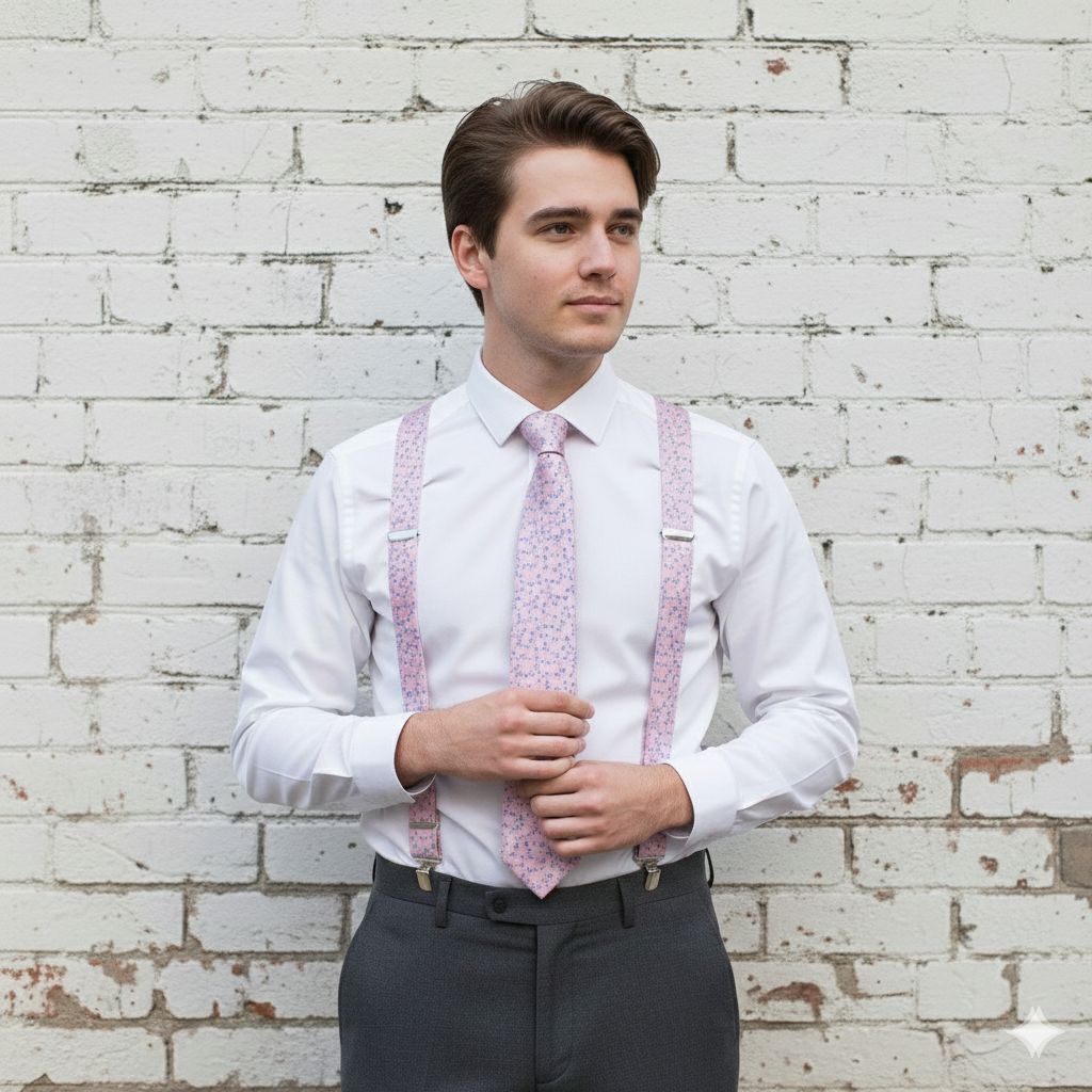 Corbata libelulas rosa - Imagen 2