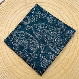 Pañuelo petroleo paisley