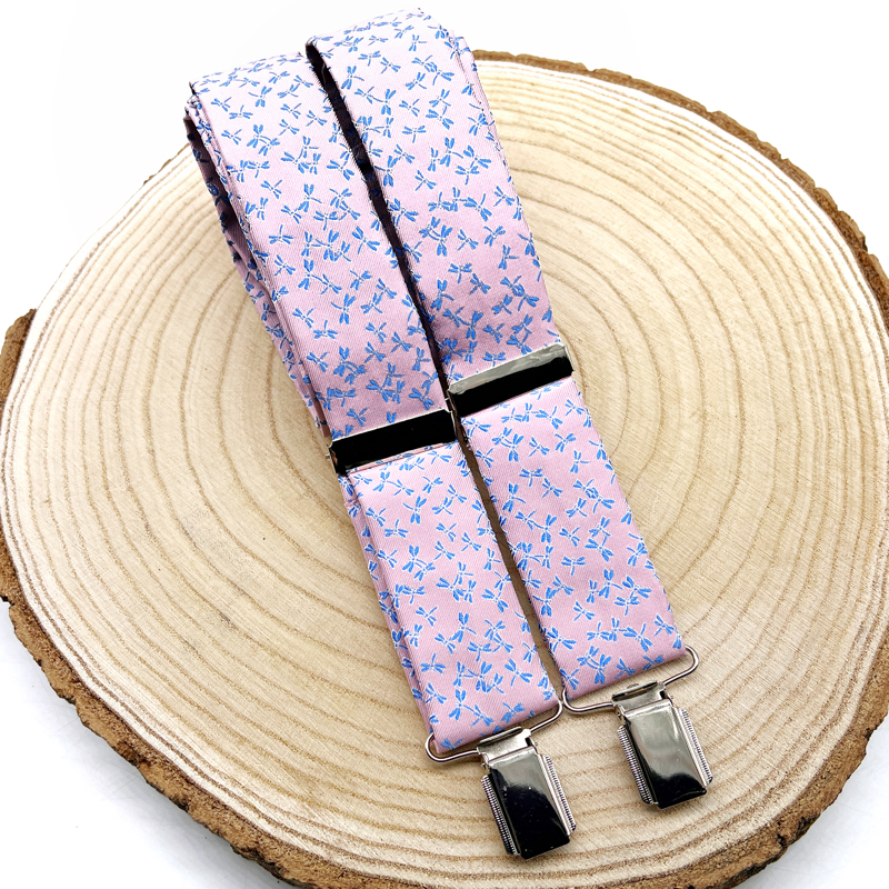 Tirantes libelulas rosa