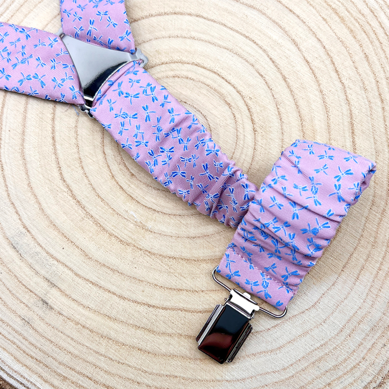 Tirantes libelulas rosa - Imagen 4