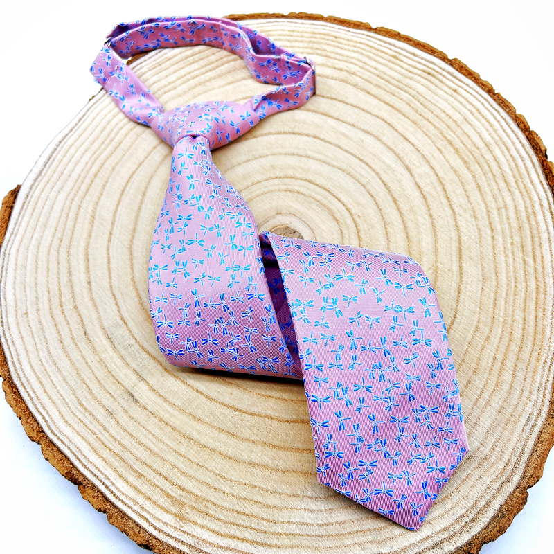 Corbata libelulas rosa - Imagen 8