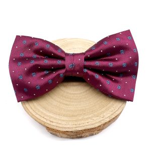 Pajarita Buganvilla oscuro y azul