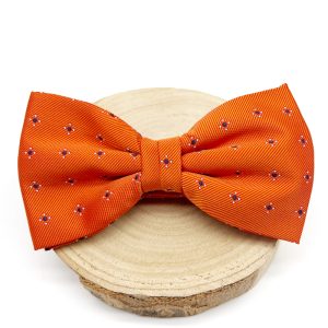 Pajarita Naranja puntos