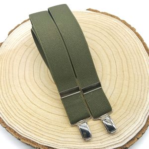 Tirantes Verde caza classic