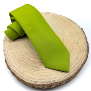 Corbata verde lima
