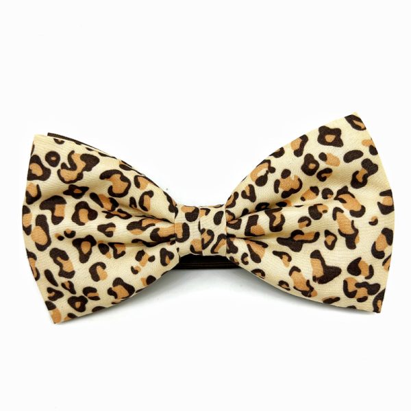 Pajarita animal print beige - Imagen 2