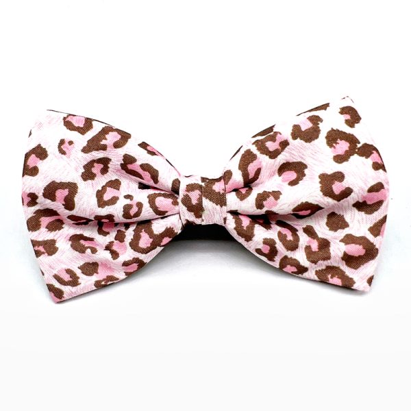 Pajarita animal print rosa - Imagen 2