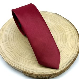 Corbata granate claro