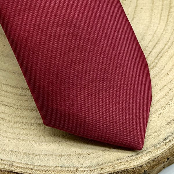 Tirantes y corbata granate claro - Imagen 4