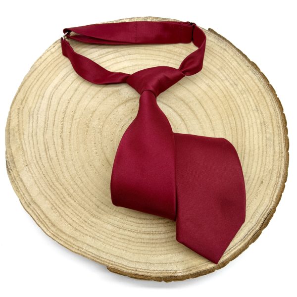 Tirantes y corbata granate claro - Imagen 5