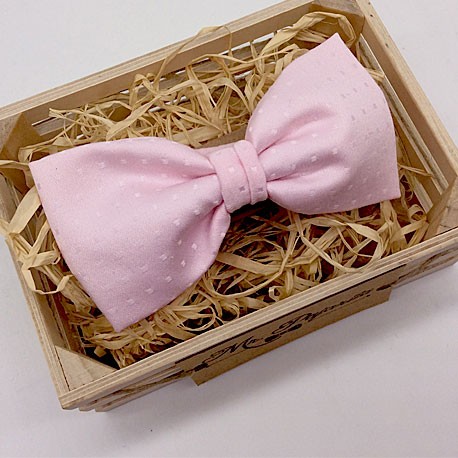 Pajarita rosa & topos