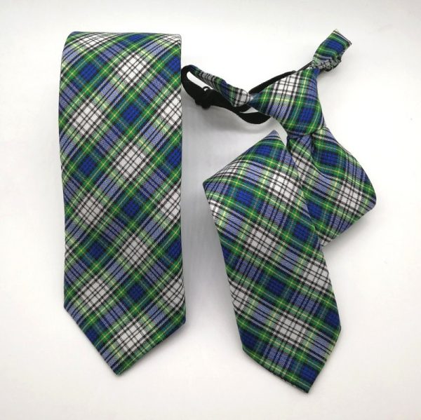Corbata Scottish azul & verde
