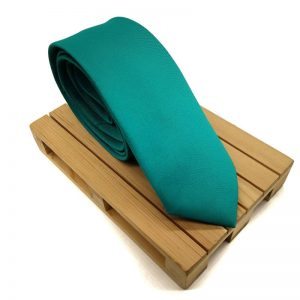 Corbata verde esmeralda