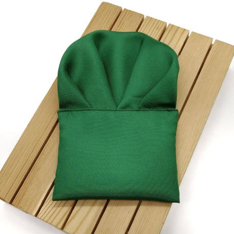 Pañuelo de bolsillo verde hoja