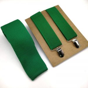 Tirantes y corbata punto verde andalucía