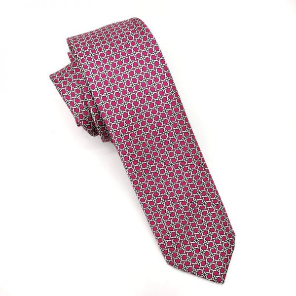 Corbata red rosa